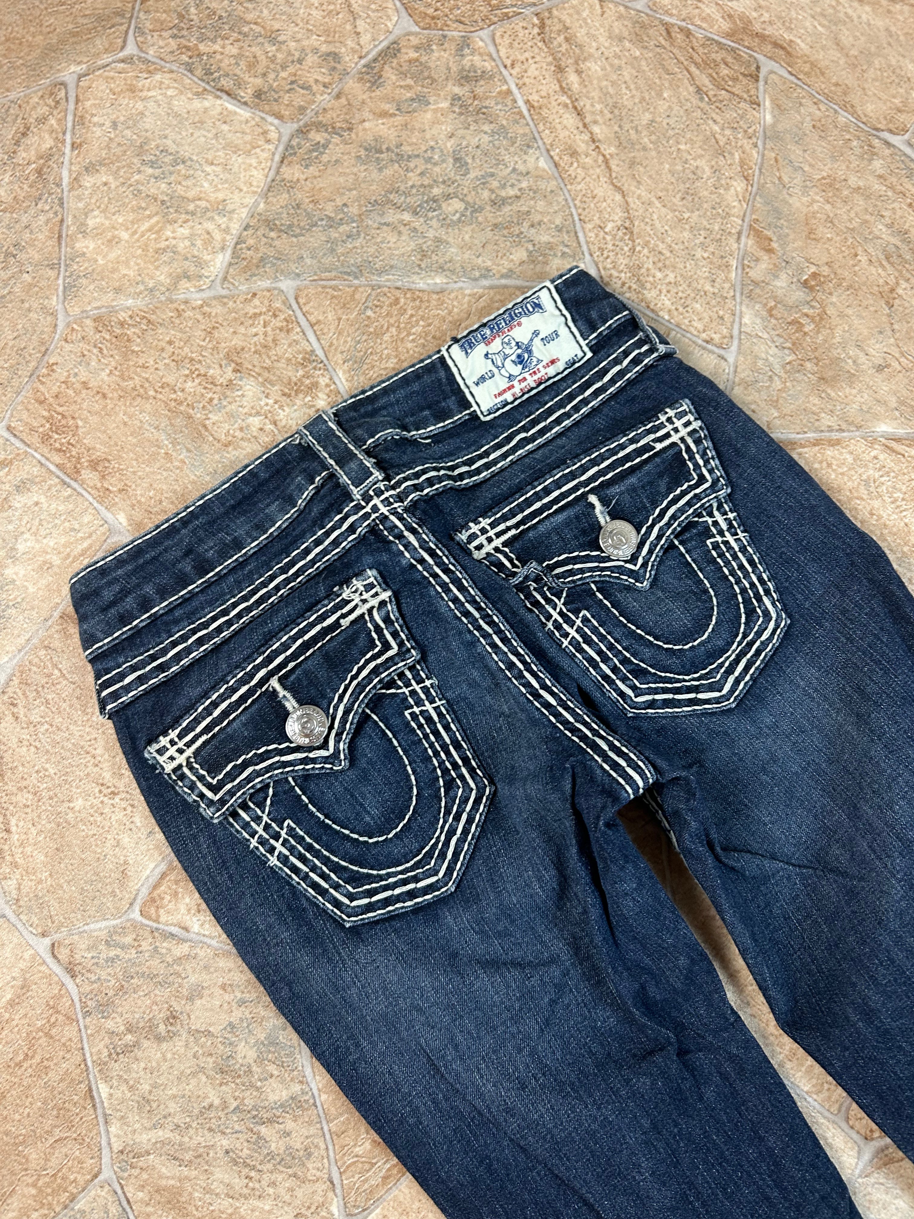 True Religion Vintage High Rise Bootcut Jeans W23/XS