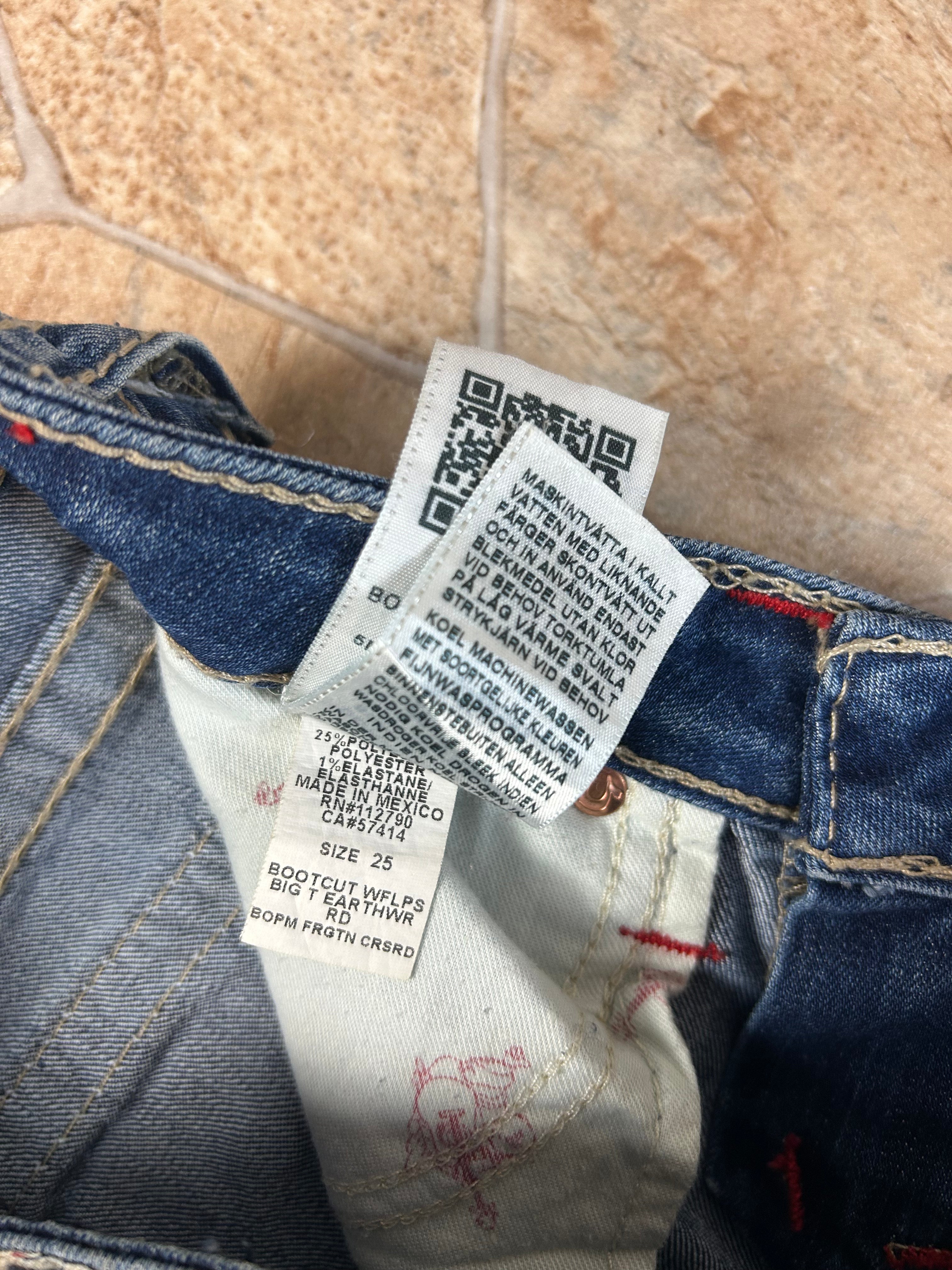 True Religion Vintage Bootcut Jeans Y2K W25/XS