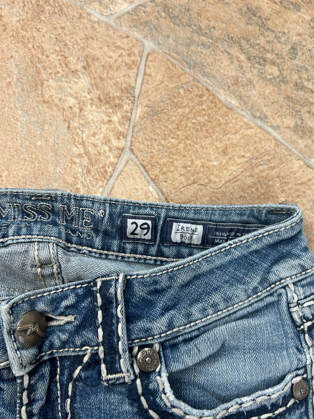 Miss Me Vintage Flared Jeans Y2K W29/S