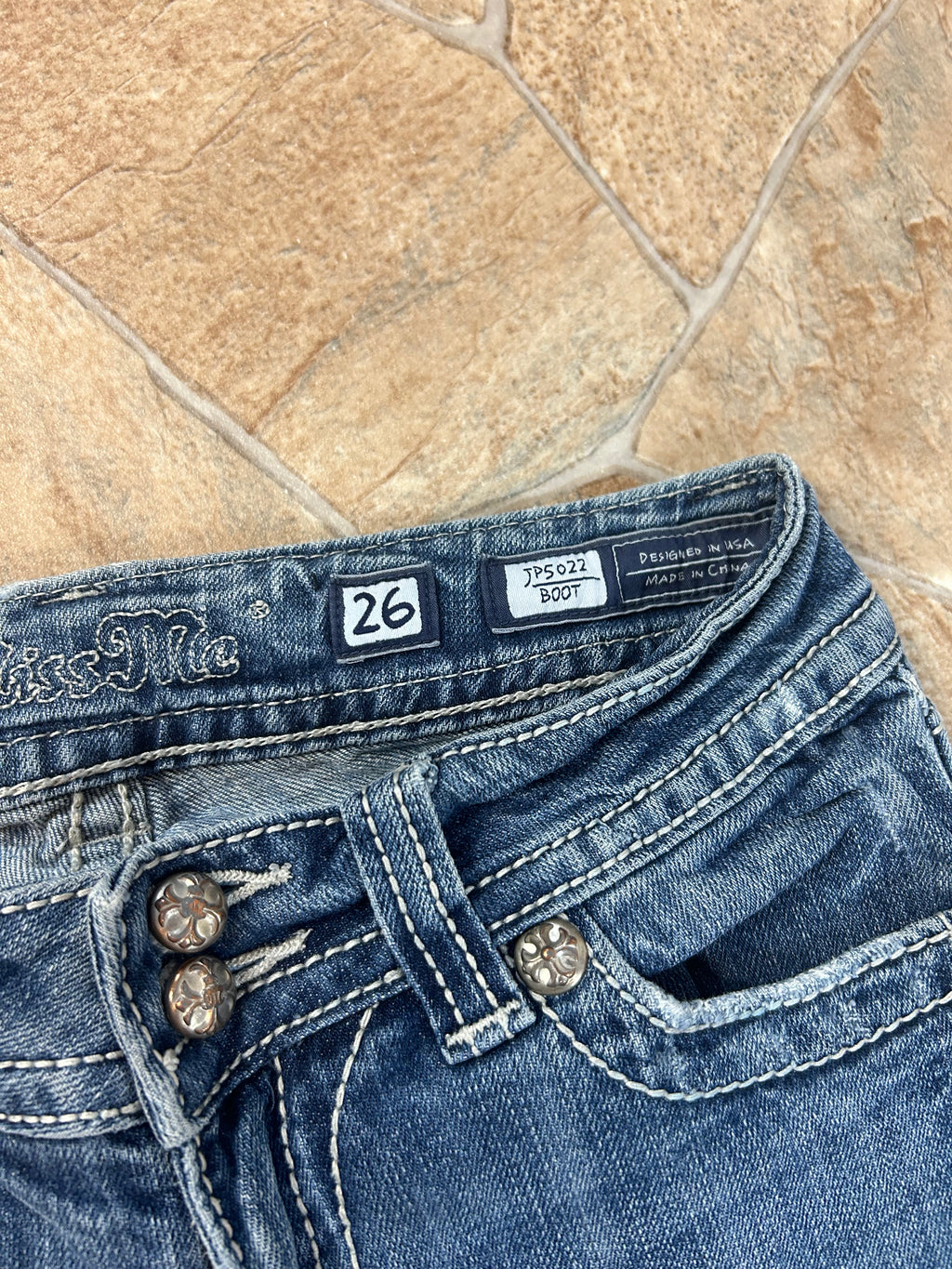 Miss Me Vintage Flared Jeans Bootcut Y2K W26/XS