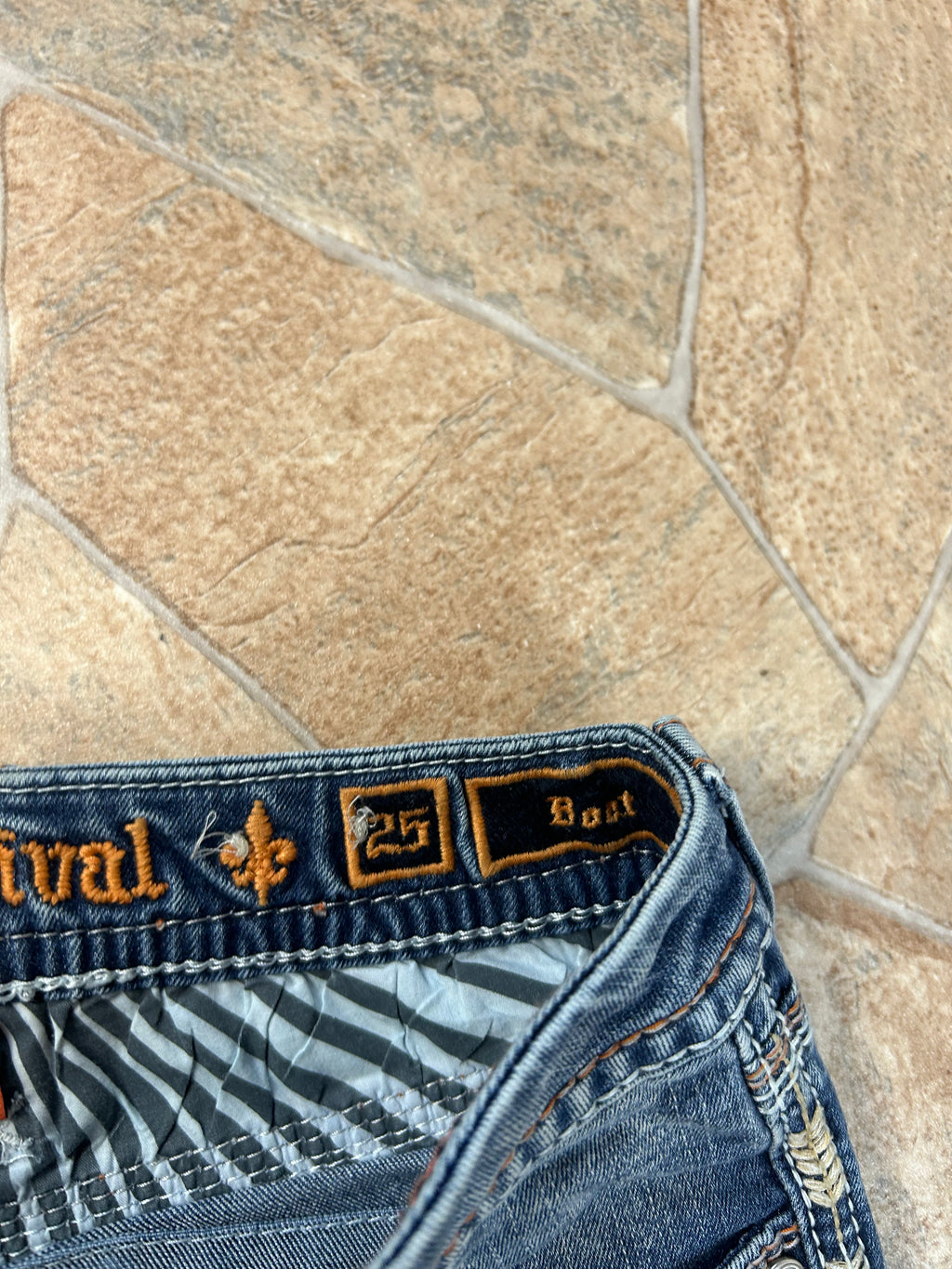 Rock Revival Vintage Flared Jeans Bootcut Y2K W25/XS
