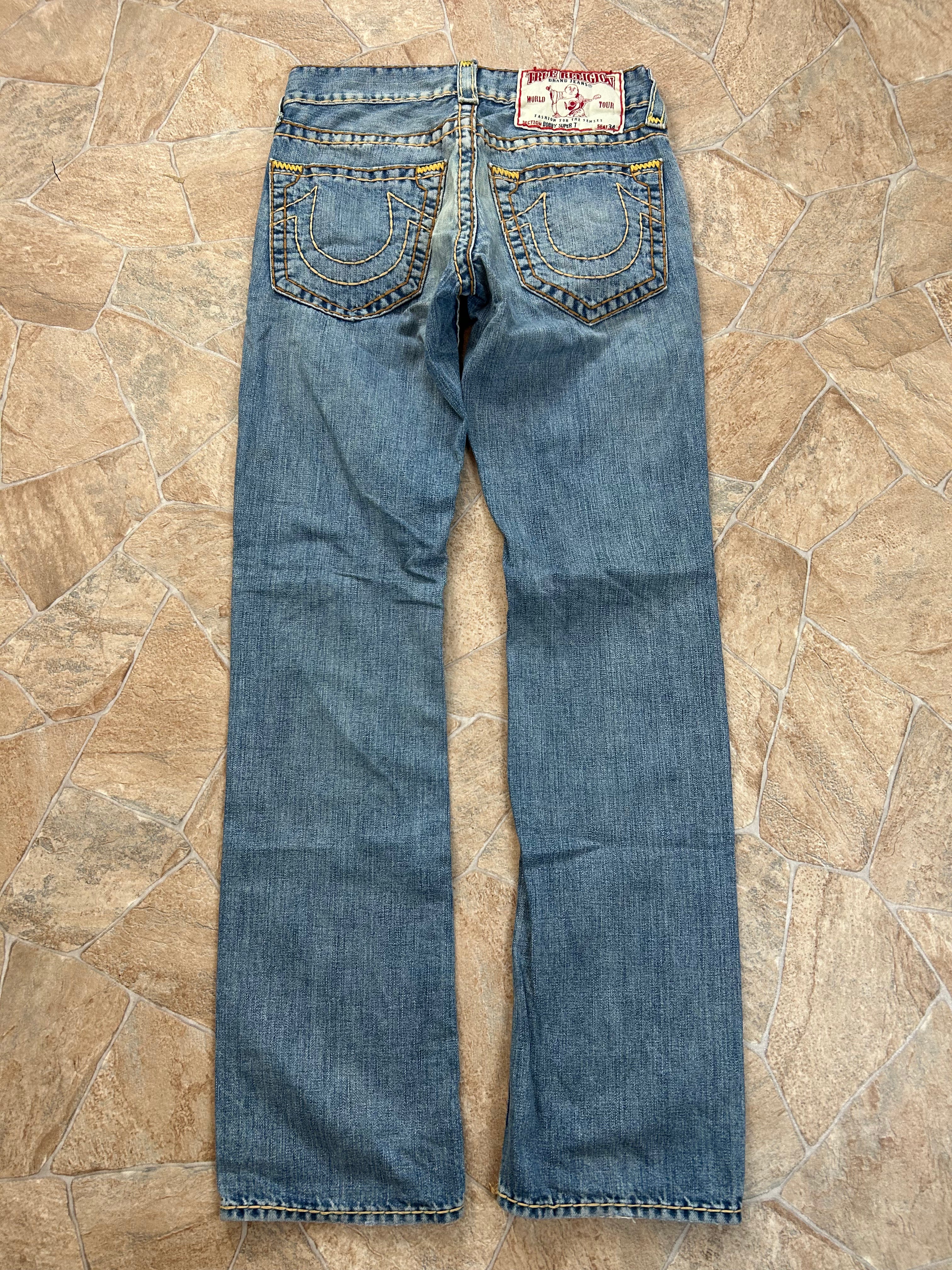 True Religion Vintage Straight Jeans Bobby Super T Y2K W29/M