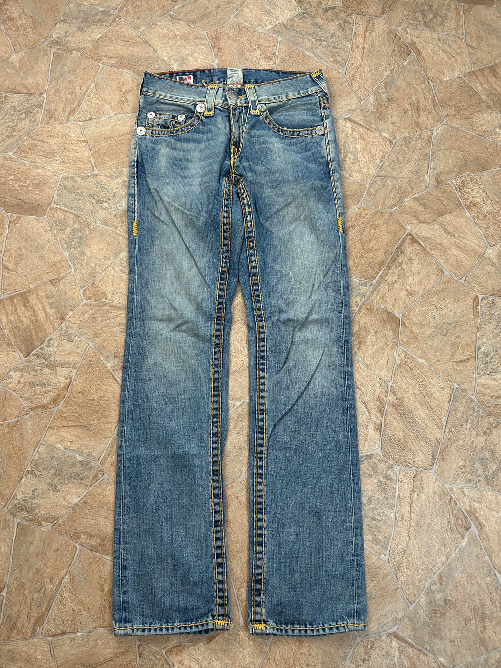 True Religion Vintage Straight Jeans Bobby Super T Y2K W29/M
