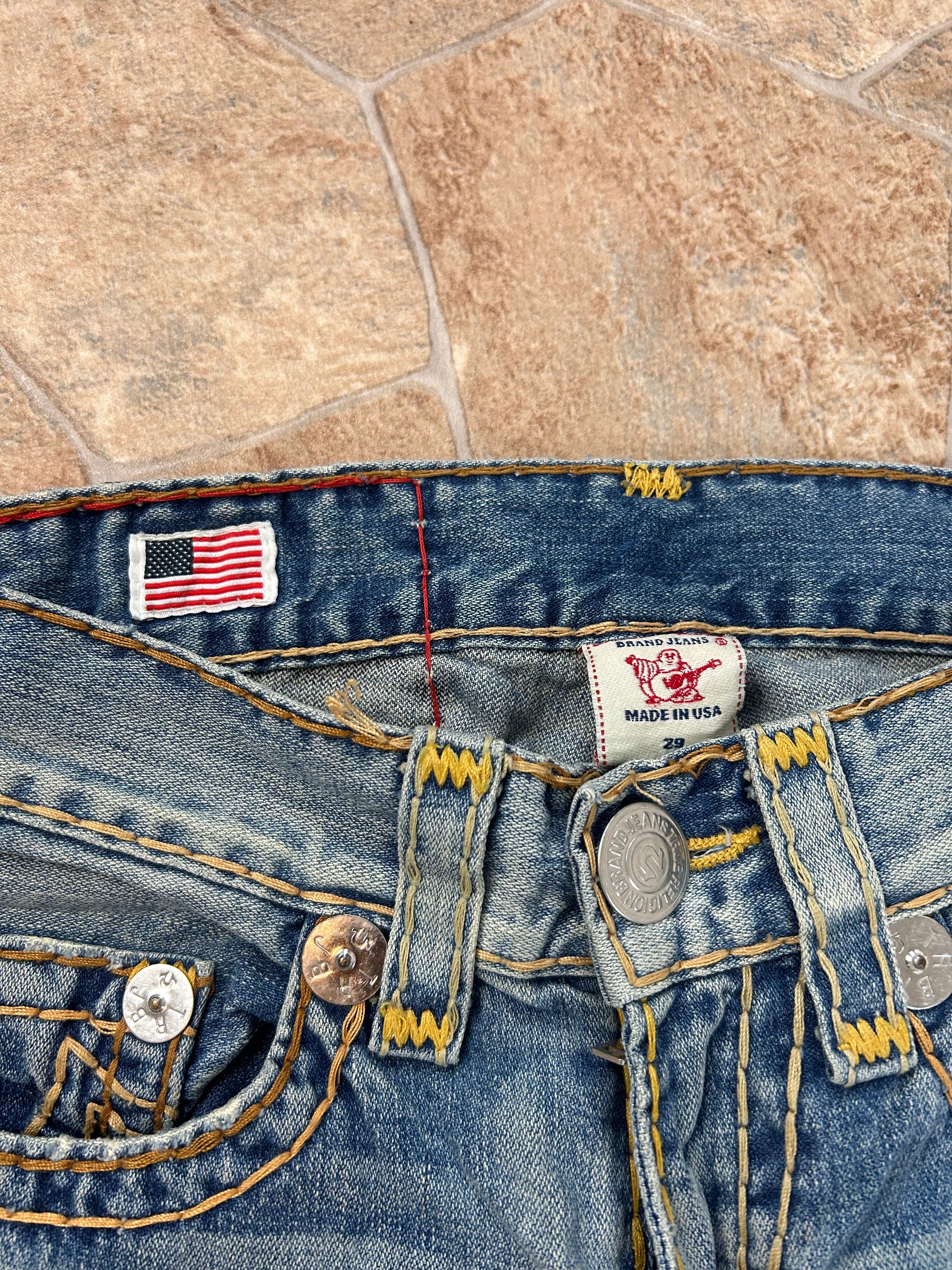 True Religion Vintage Straight Jeans Bobby Super T Y2K W29/M