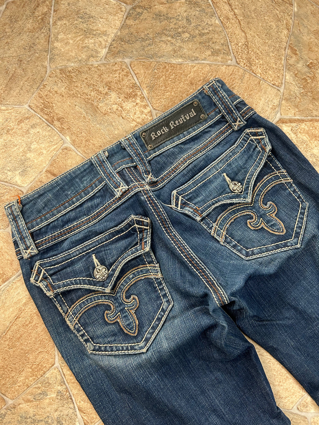 Rock Revival Vintage Flared Jeans Bootcut Y2K W28/S