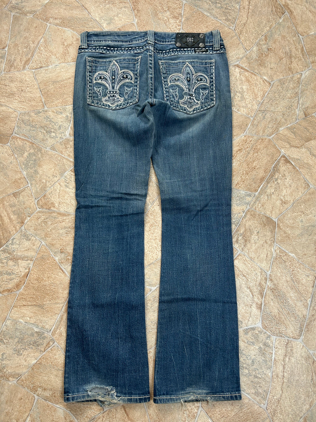 Miss Me Vintage Flared Jeans Bootcut lowwaist Y2K W28/M