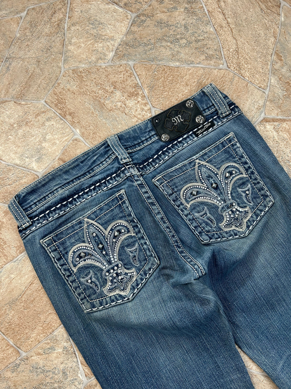 Miss Me Vintage Flared Jeans Bootcut lowwaist Y2K W28/M