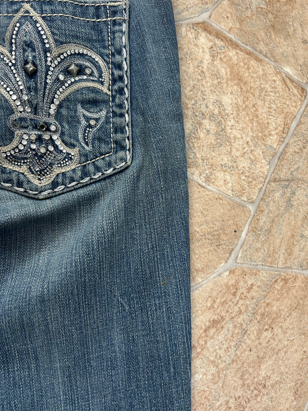 Miss Me Vintage Flared Jeans Bootcut lowwaist Y2K W28/M