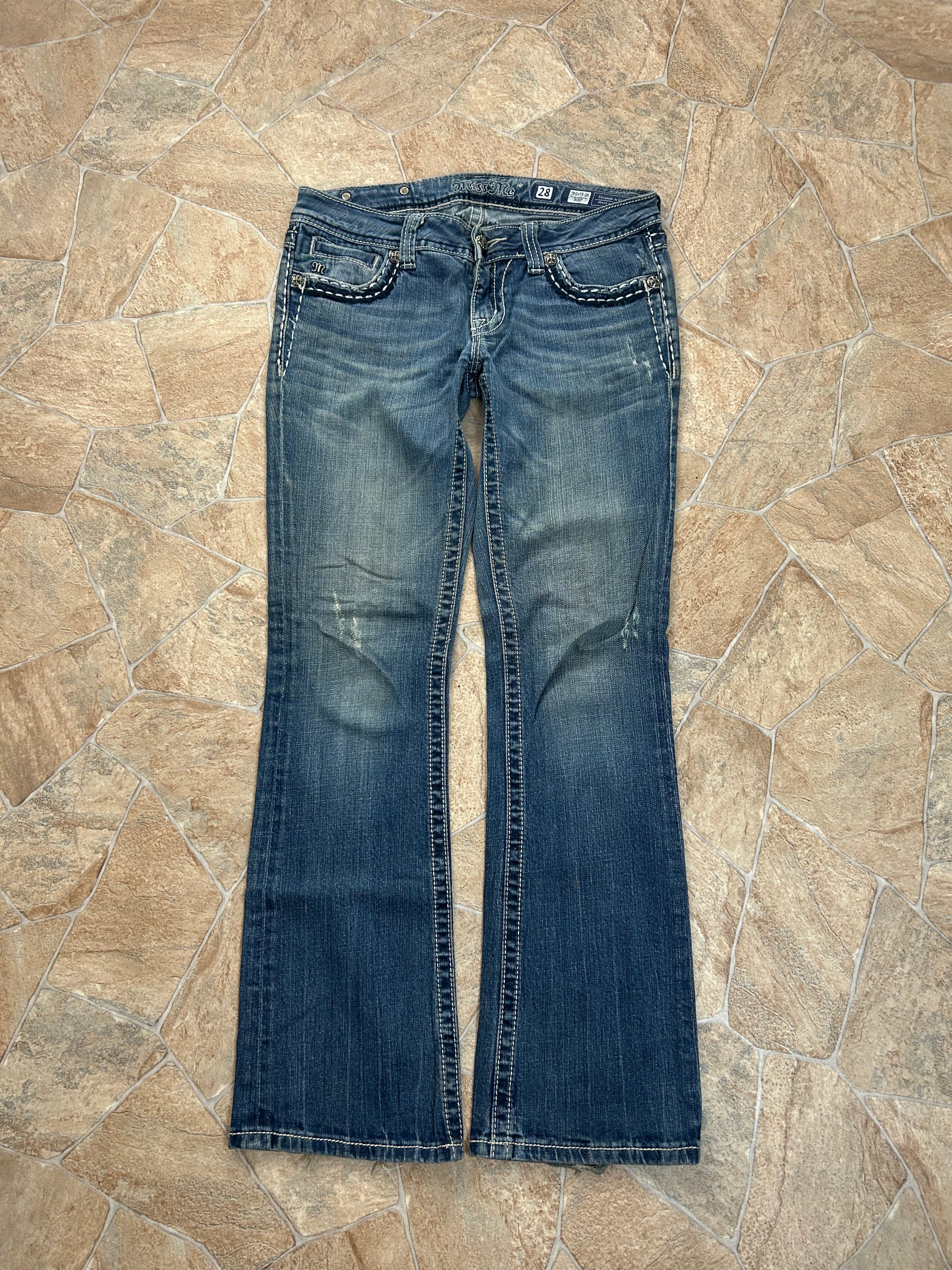 Miss Me Vintage Flared Jeans Bootcut lowwaist Y2K W28/M