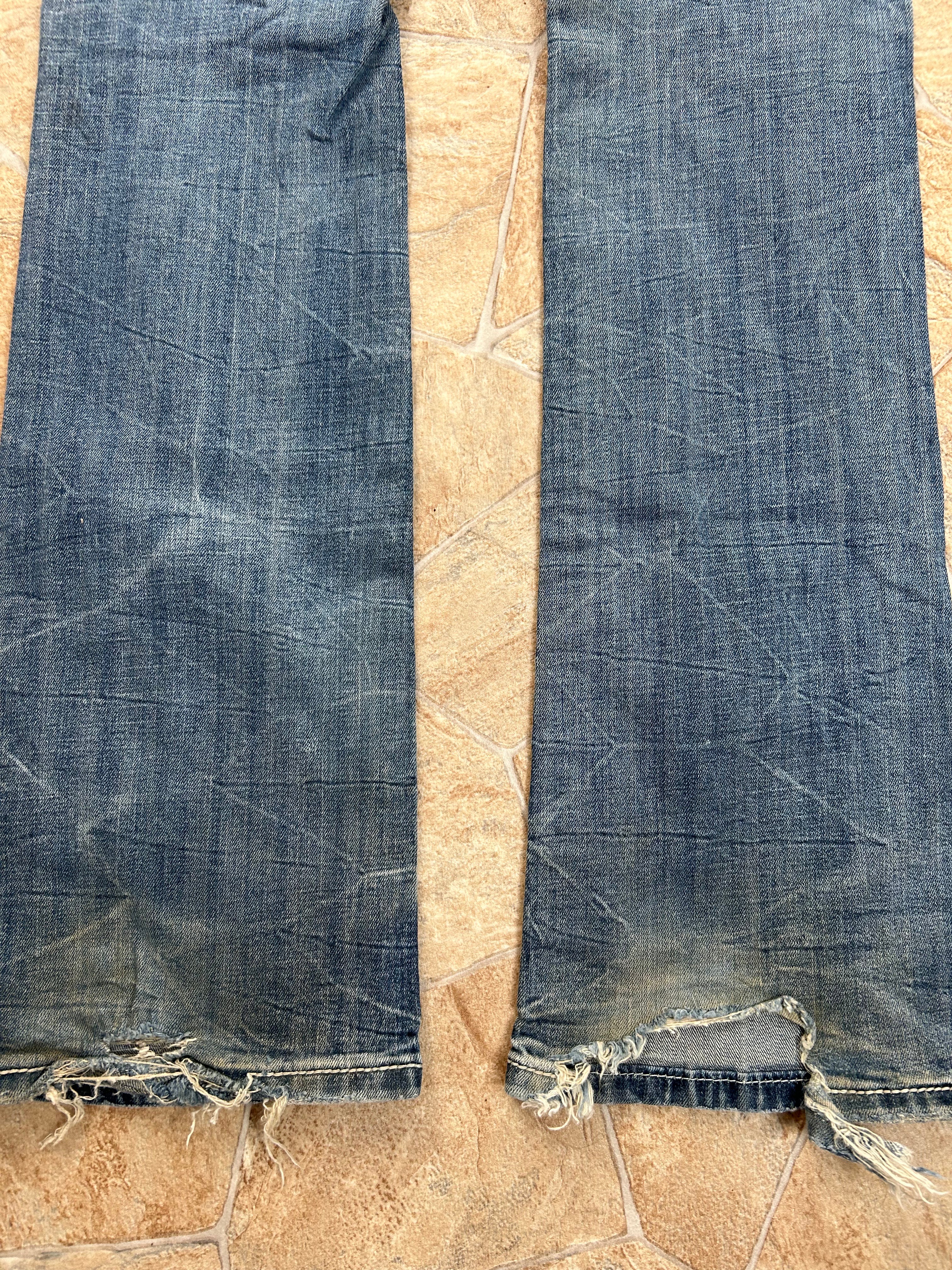 Miss Me Vintage Flared Jeans Slim Bootcut lowwaist Y2K W27/S