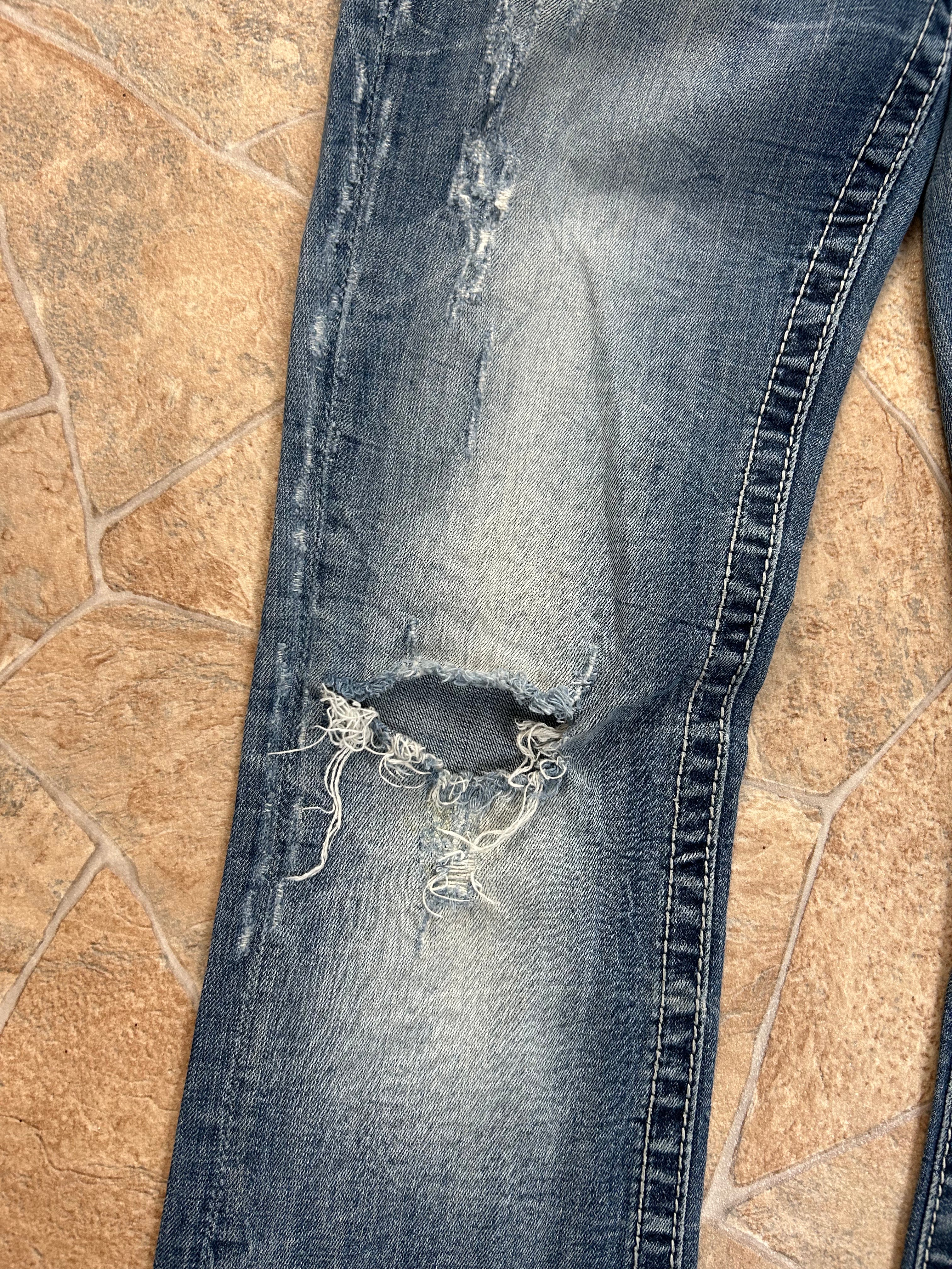 Miss Me Vintage Flared Jeans Slim Bootcut lowwaist Y2K W27/S