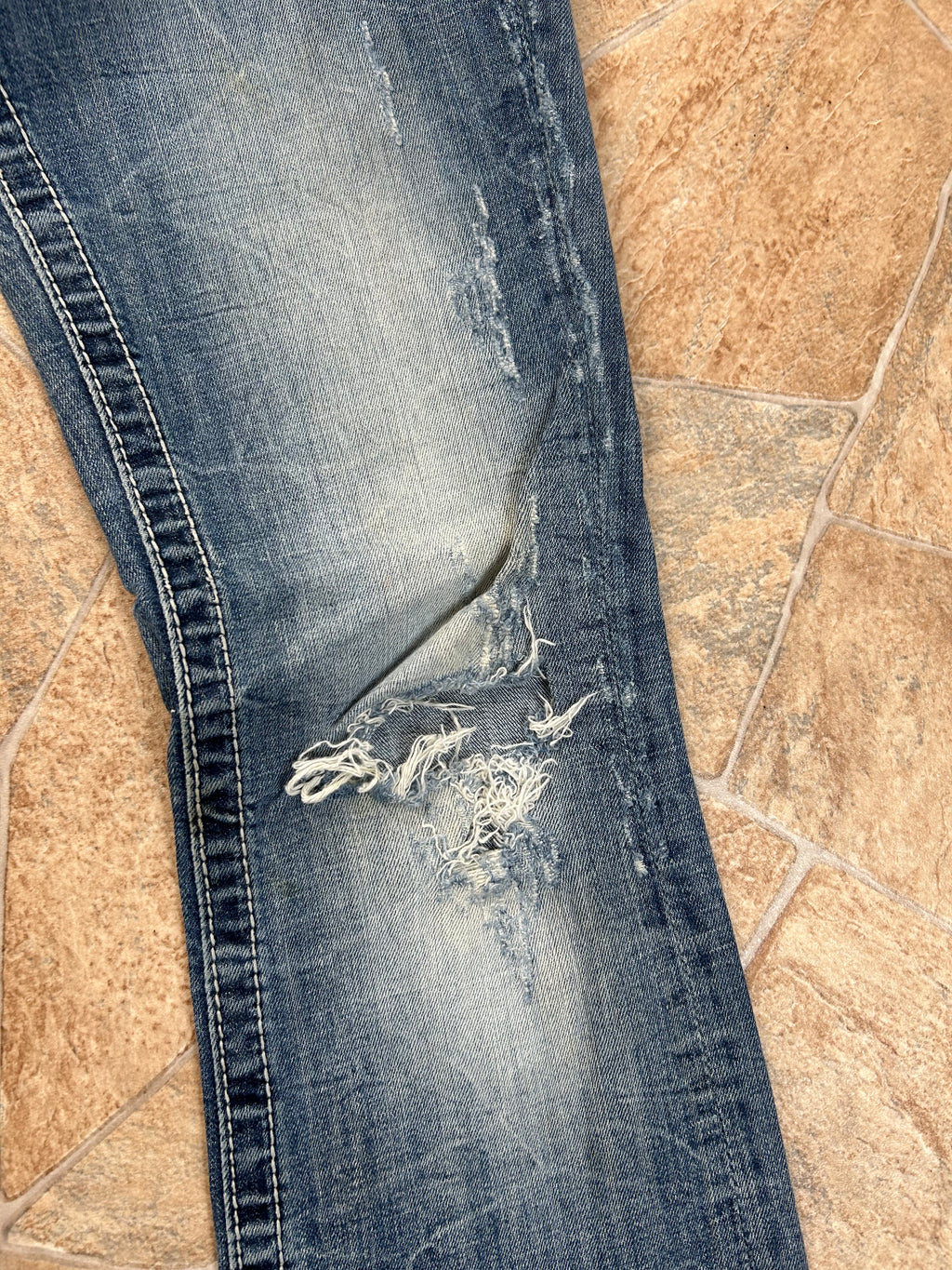 Miss Me Vintage Flared Jeans Slim Bootcut lowwaist Y2K W27/S