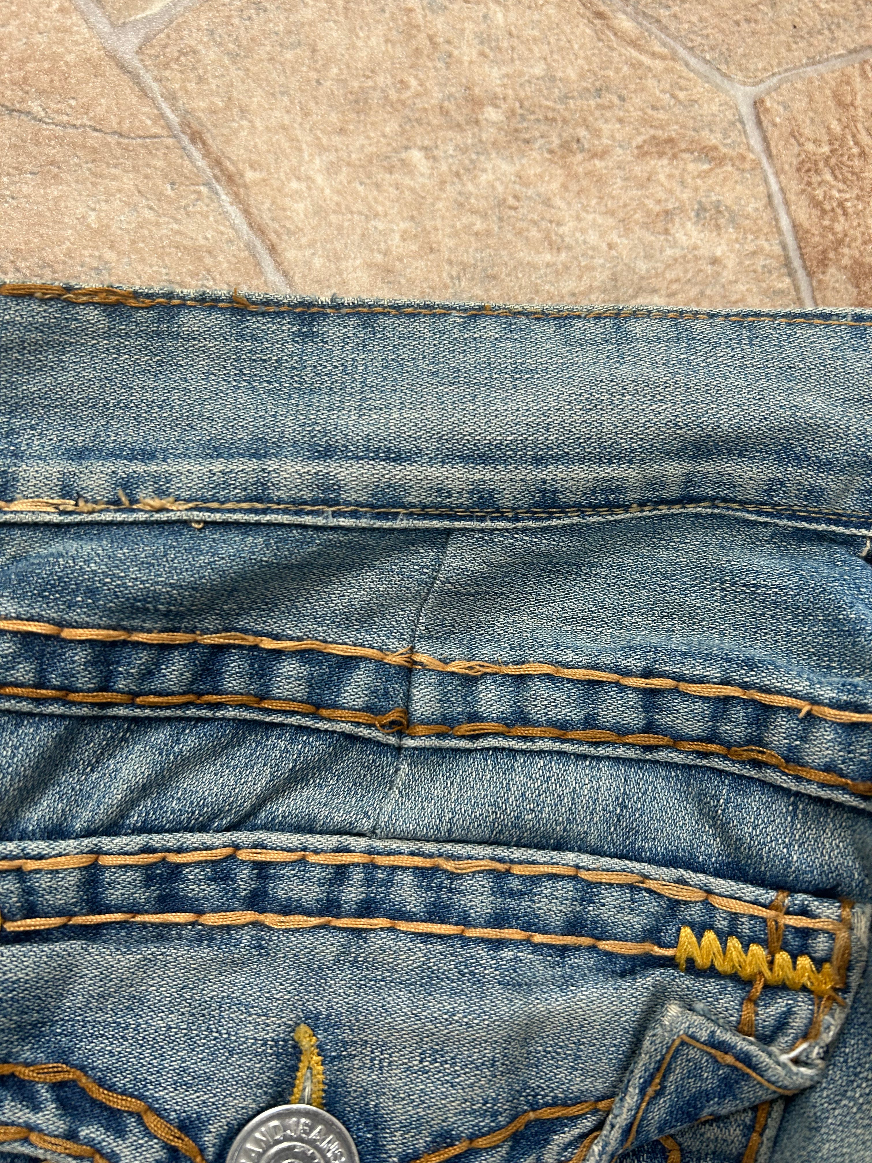 True Religion Vintage Straight Jeans Billy Super T Y2K W30/M Herren