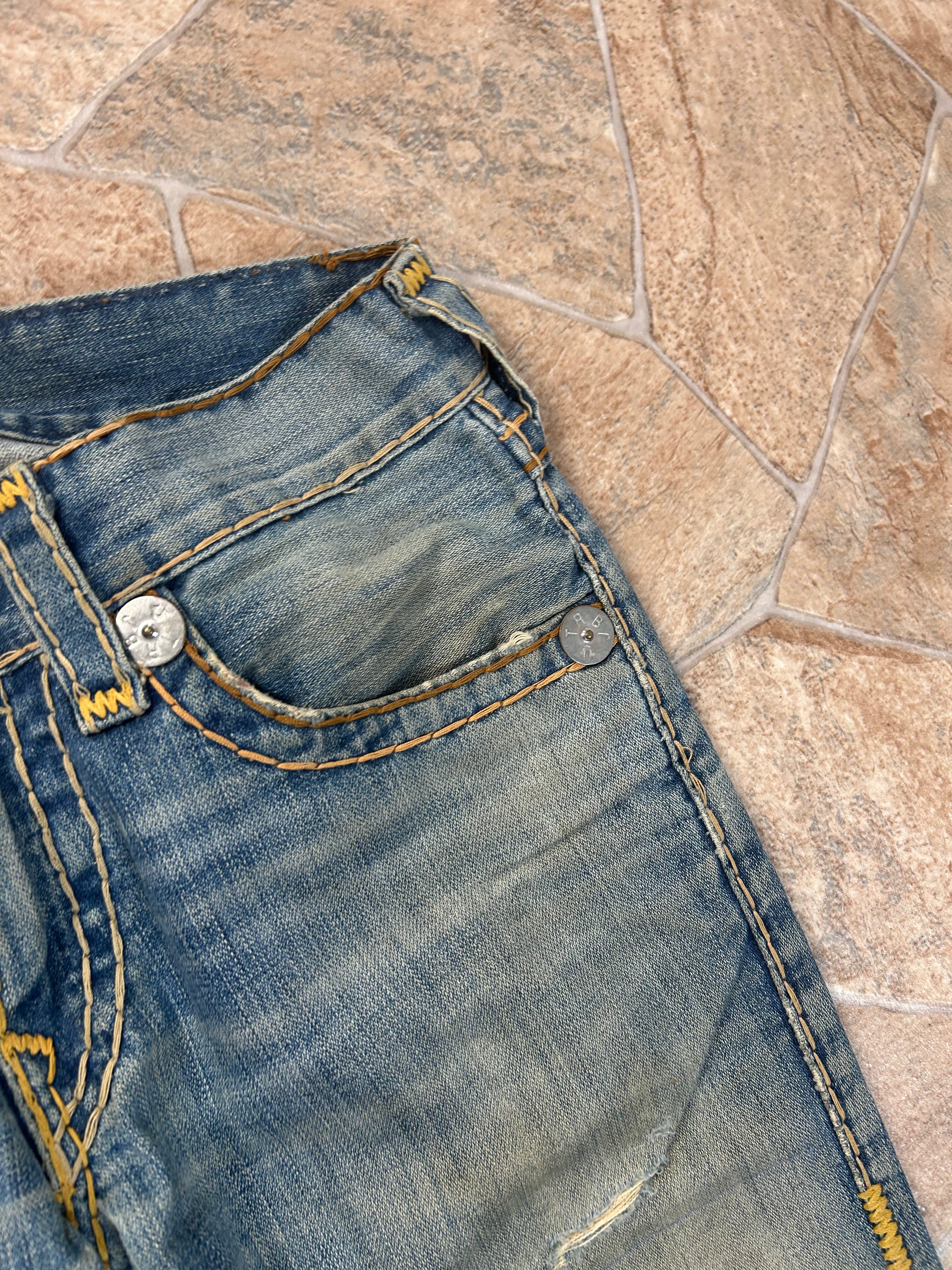 True Religion Vintage Straight Jeans Billy Super T Y2K W30/M Herren