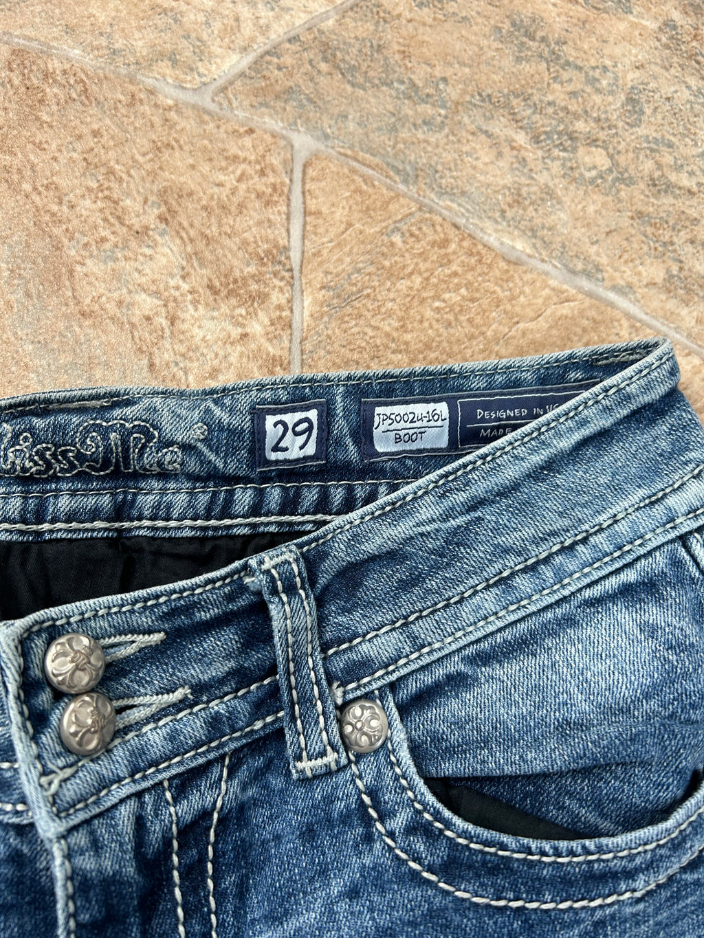 Miss Me Vintage Flared Jeans Bootcut Y2K W29/S