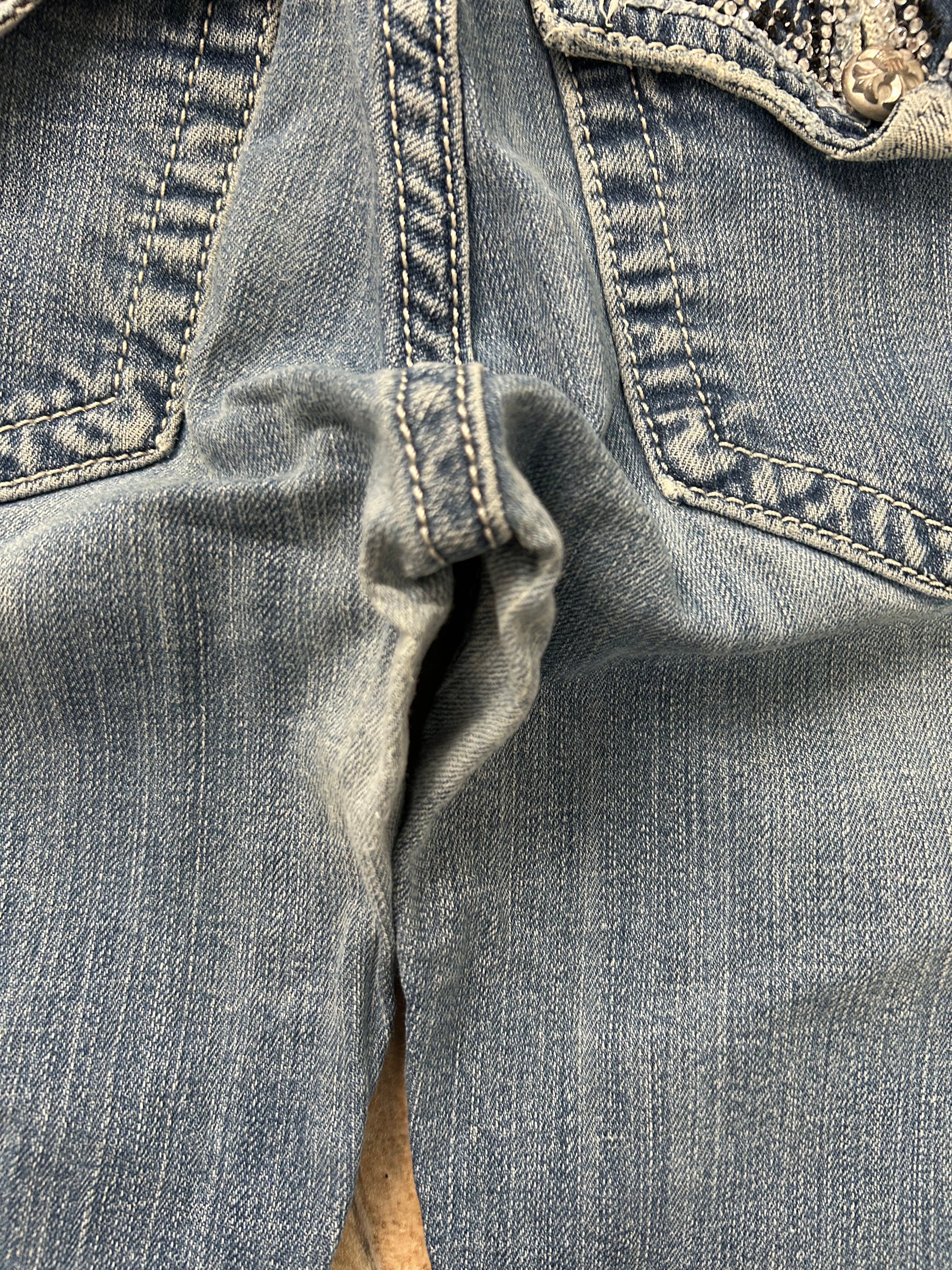 Miss Me Vintage Straight Bootcut Jeans Y2K W30/M