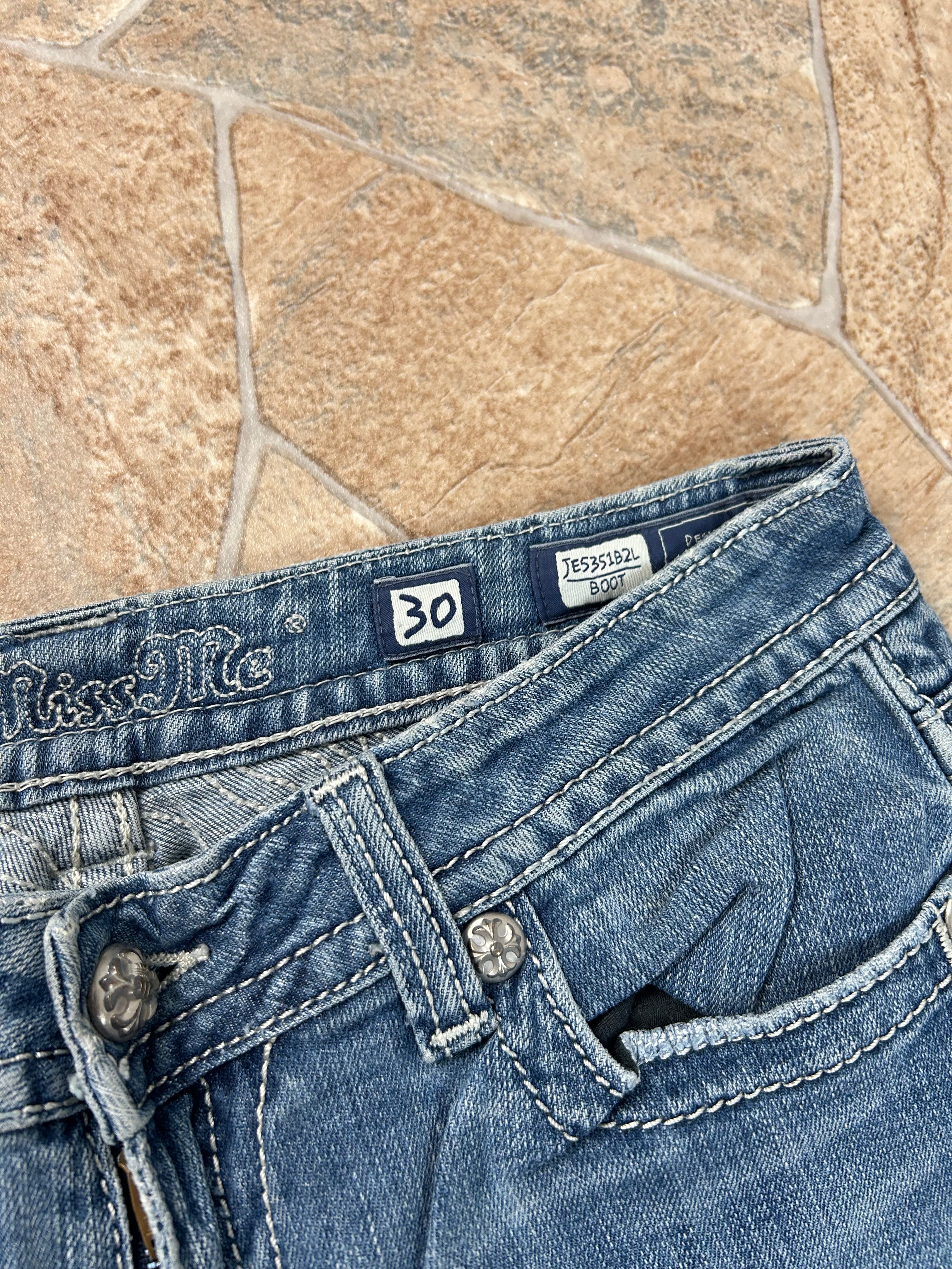 Miss Me Vintage Straight Bootcut Jeans Y2K W30/M
