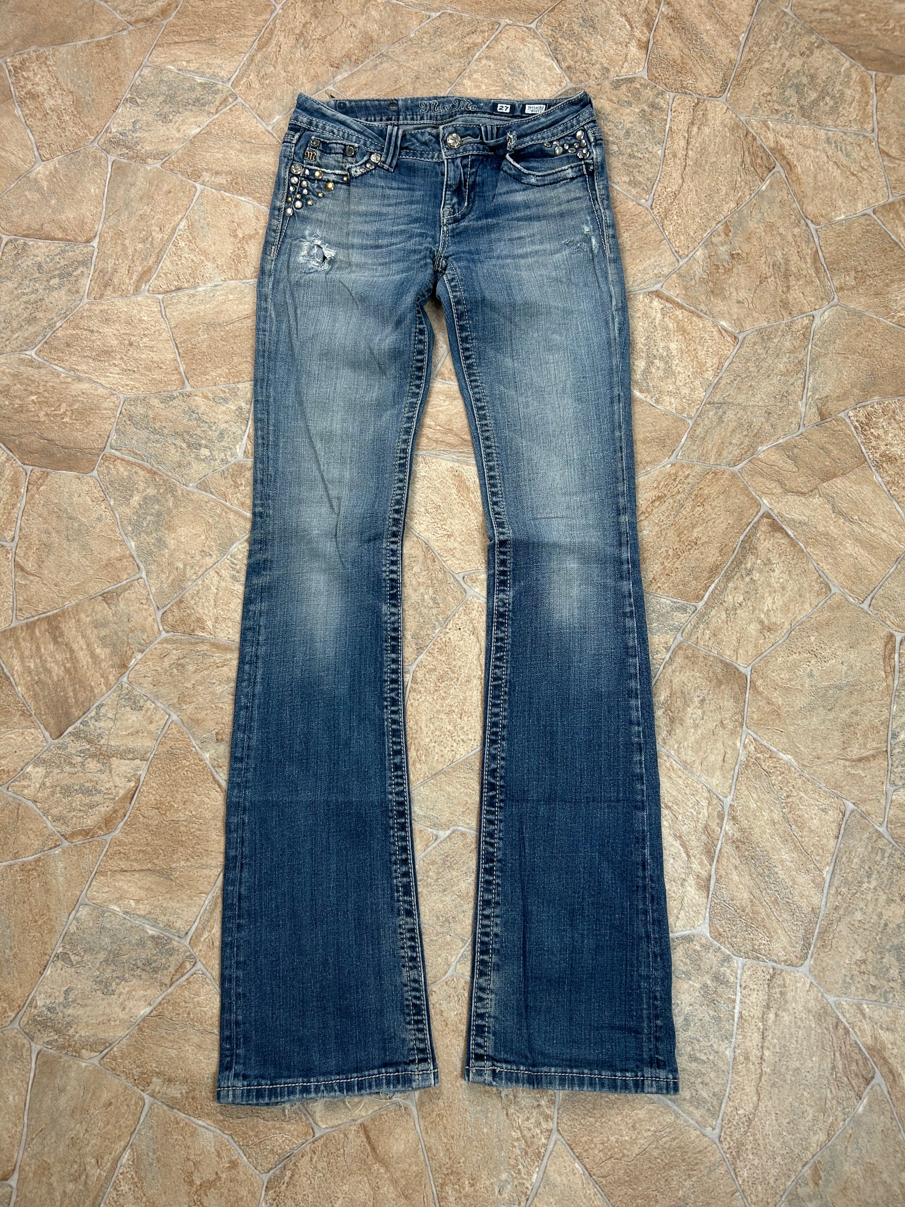 Miss Me Vintage Flared Jeans Bootcut lowwaist Y2K W27/S