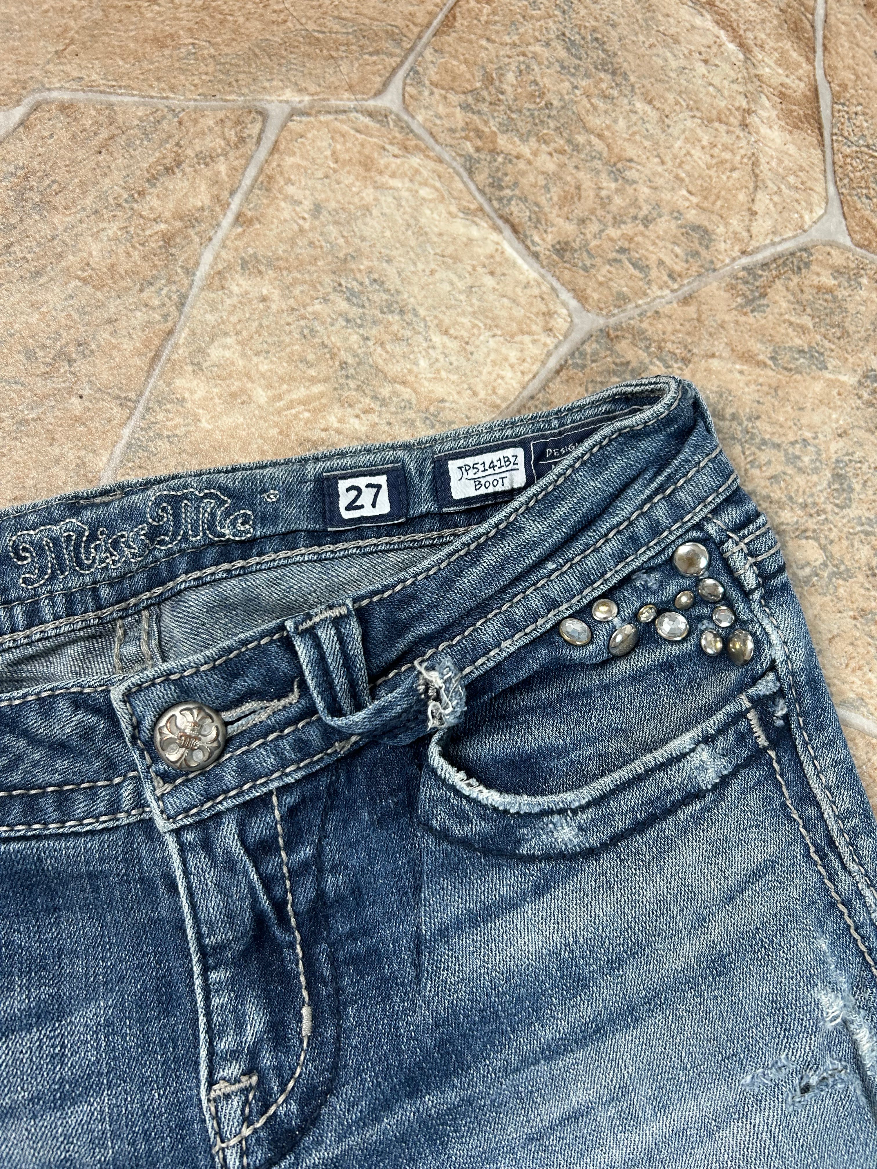 Miss Me Vintage Flared Jeans Bootcut lowwaist Y2K W27/S