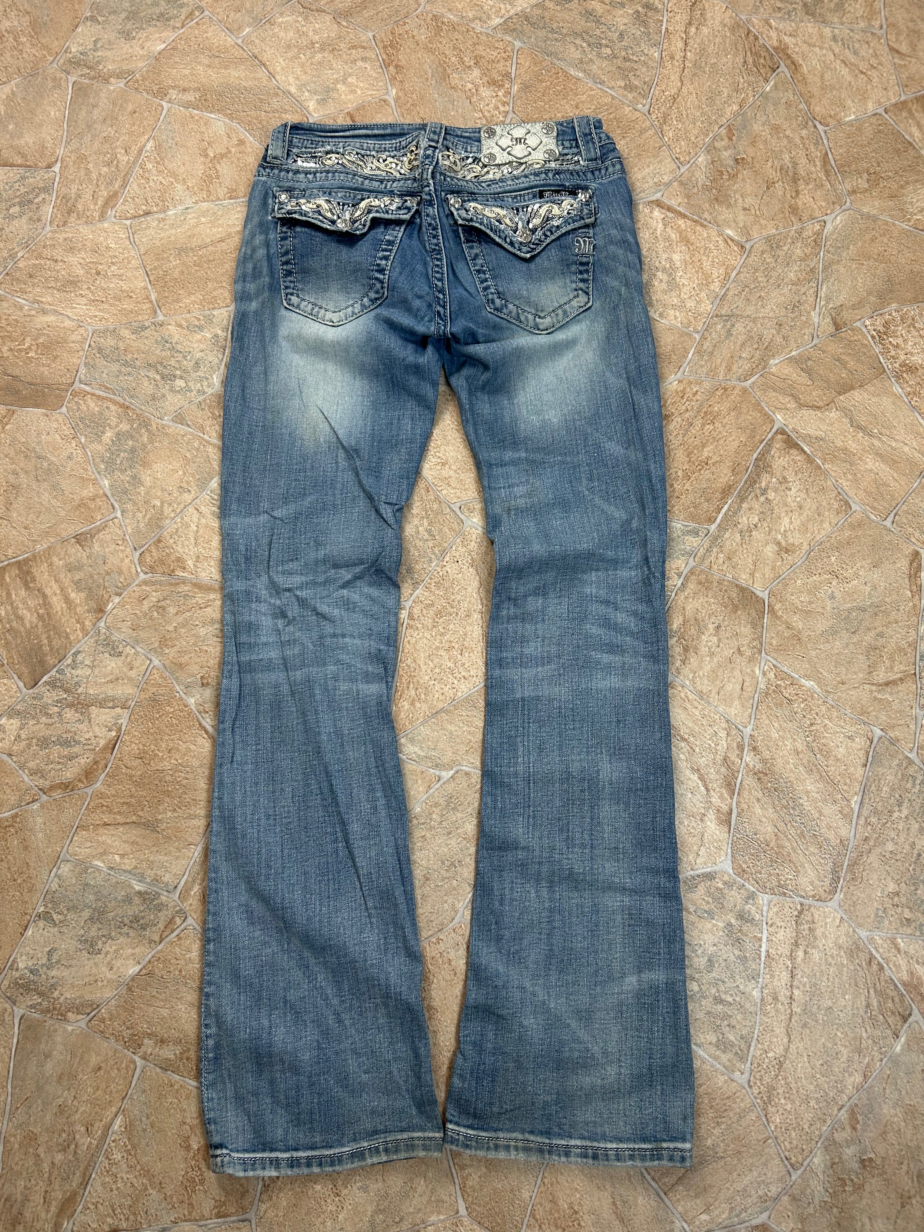 Miss Me Vintage Flared Jeans Bootcut Y2K W27/S