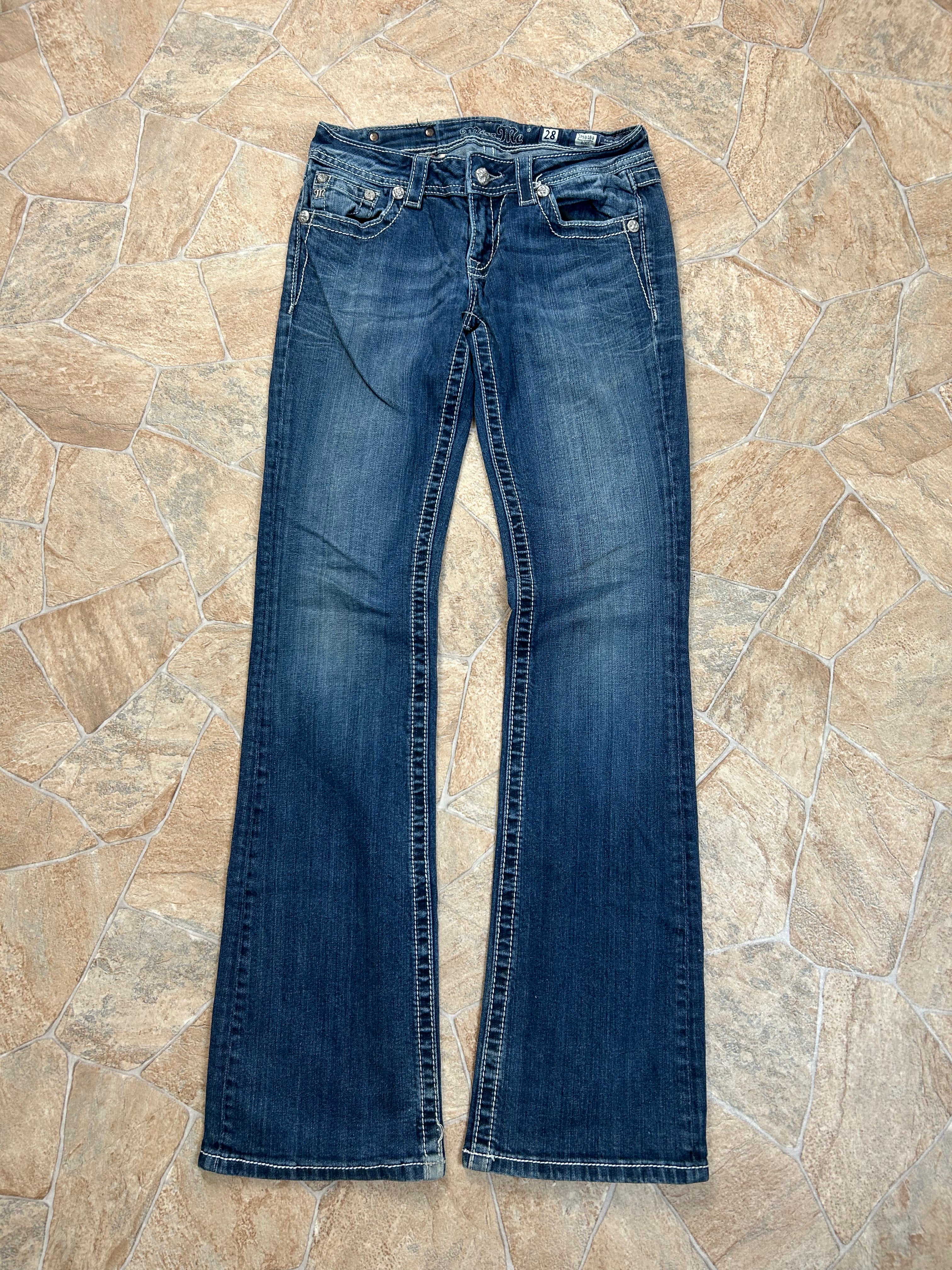 Miss Me Vintage Flared Jeans Bootcut Y2K  W27/S