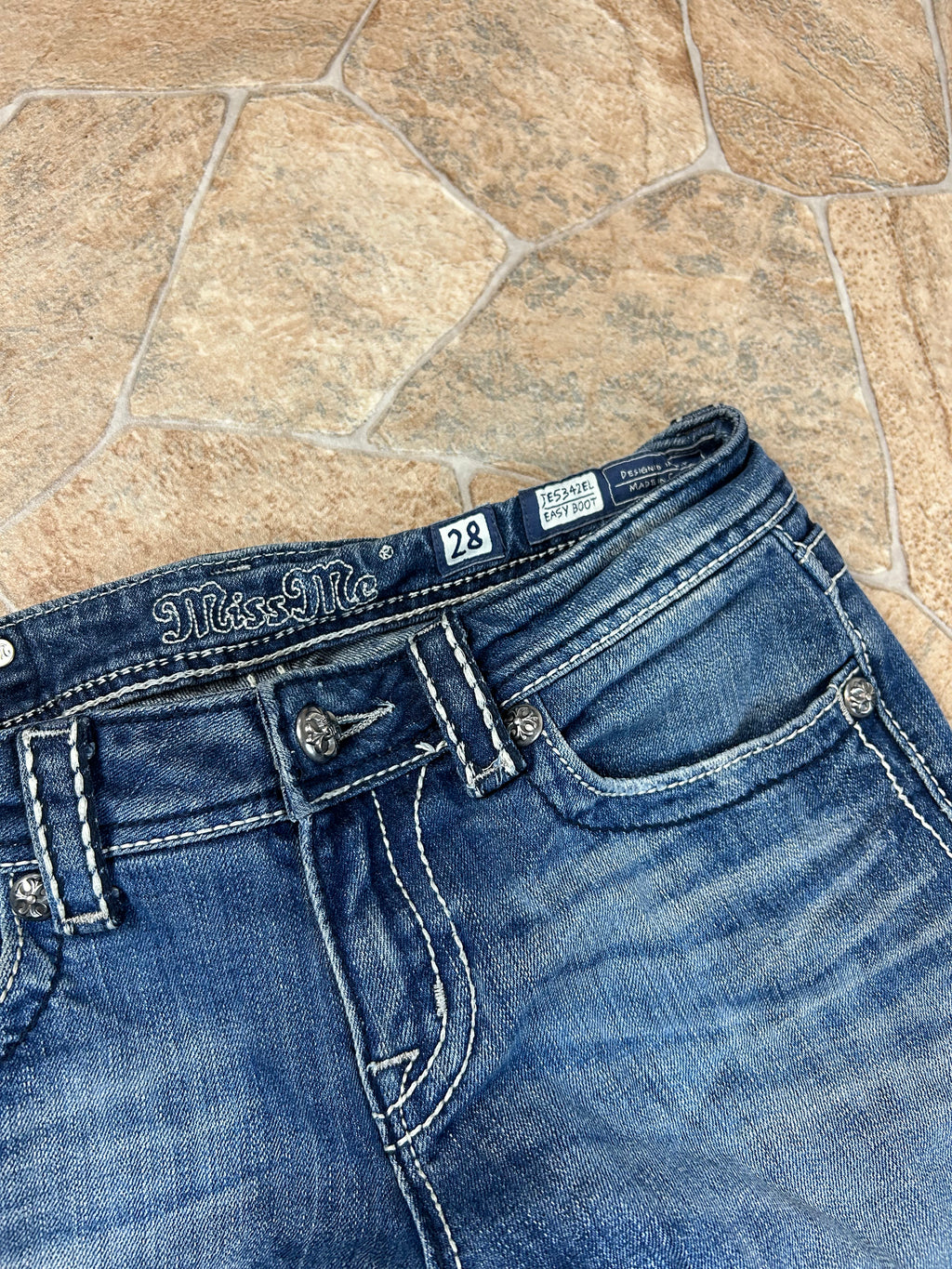 Miss Me Vintage Flared Jeans Bootcut Y2K W28/M