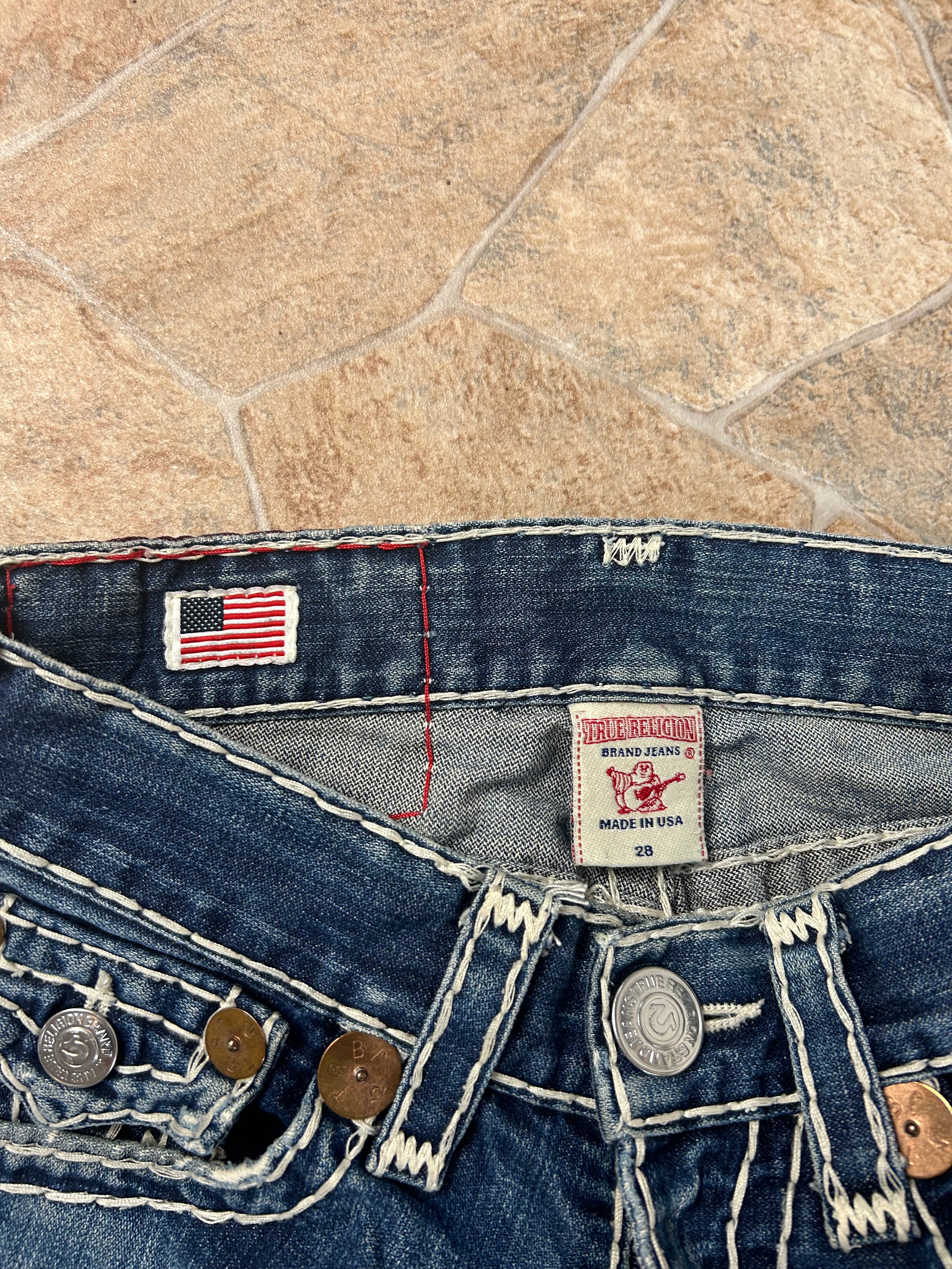 True Religion Vintage Flared Jeans Bootcut Joey Super T W28/M Herren