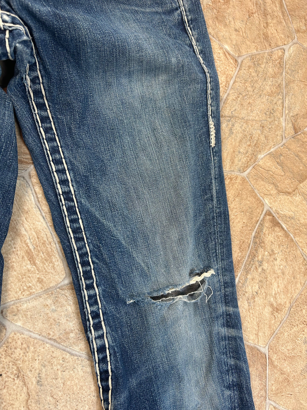 True Religion Vintage Flared Jeans Bootcut Joey Super T W28/M Herren