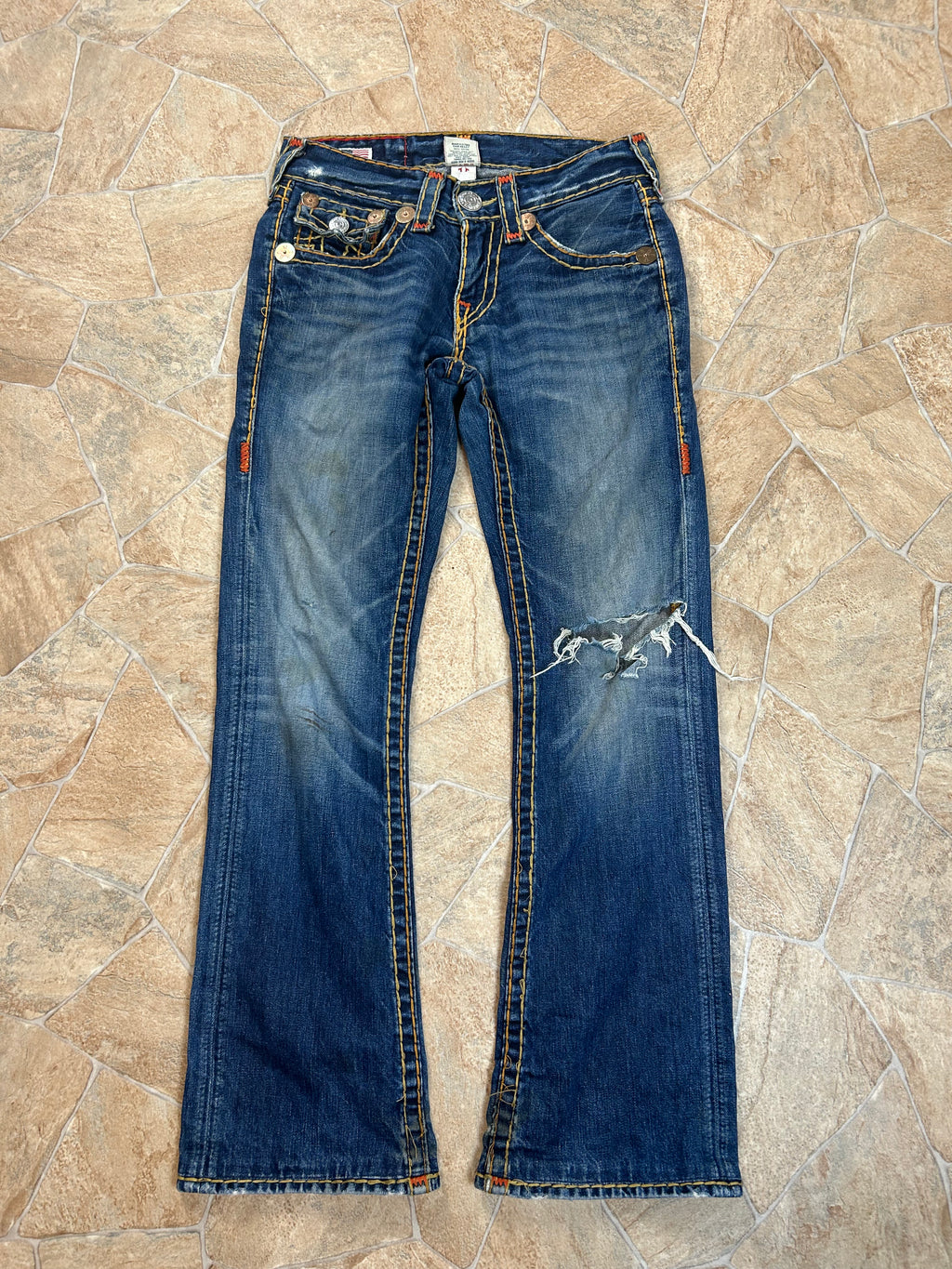 True Religion Vintage Straight Jeans Billy Super T Y2K W28/M