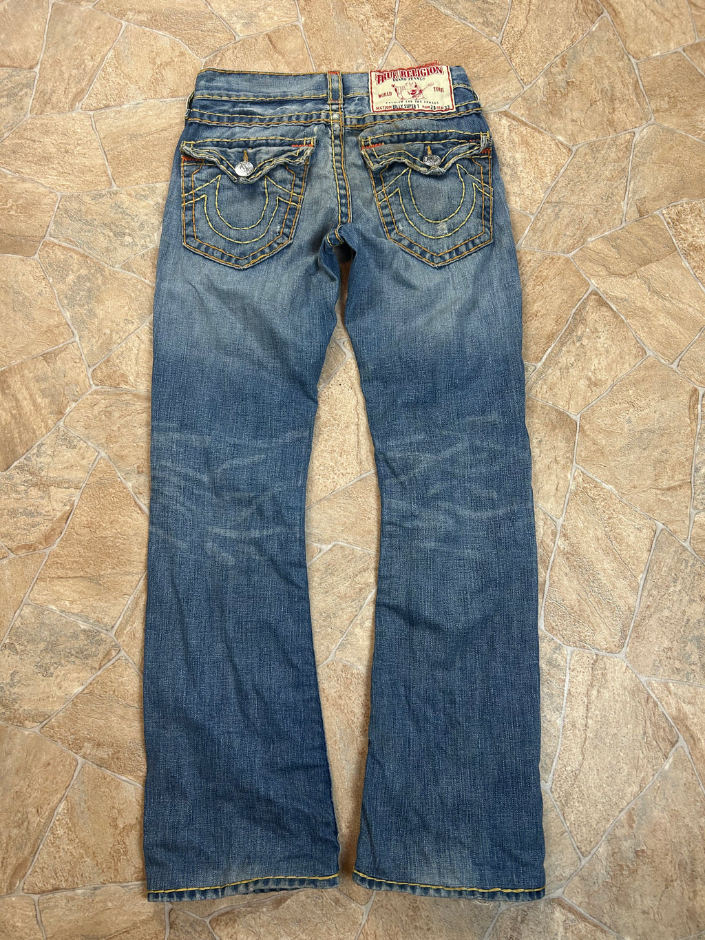 True Religion Vintage Straight Jeans Billy Super T Y2K W28/M Herren