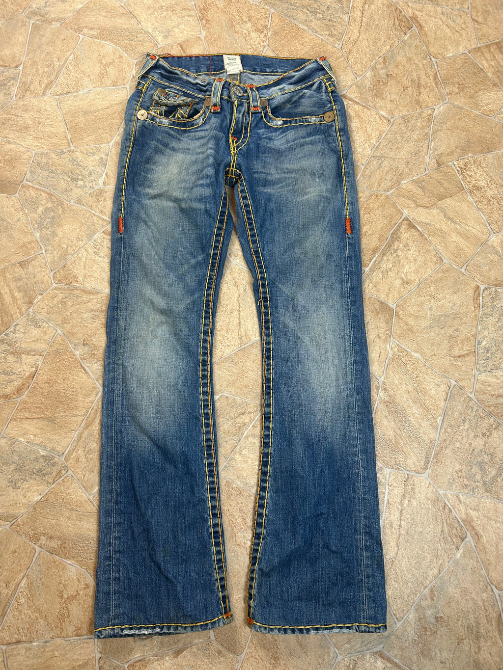 True Religion Vintage Straight Jeans Billy Super T Y2K W28/M Herren