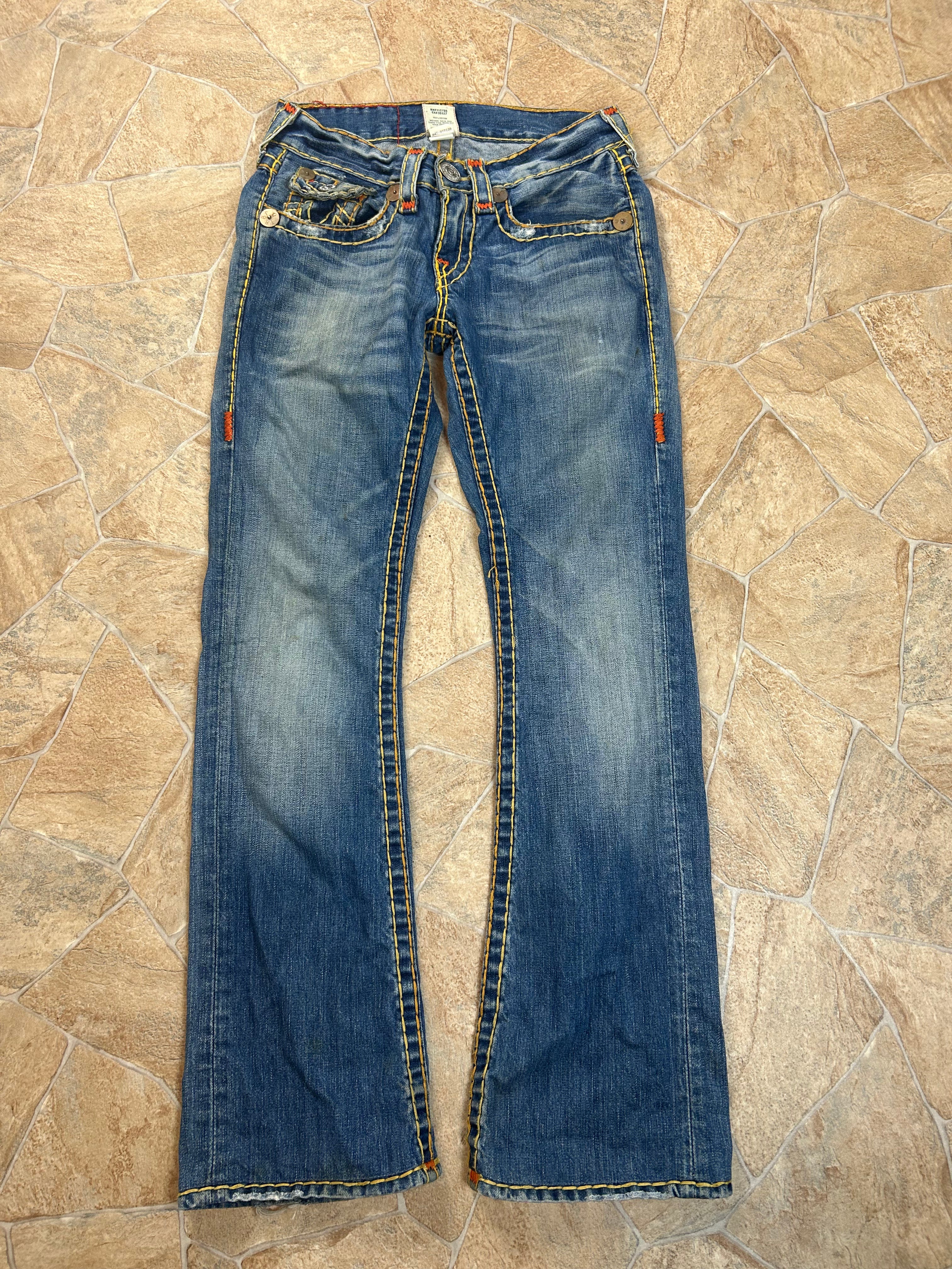 True Religion Vintage Straight Jeans Billy Super T Y2K W28/M Herren