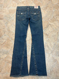 True Religion Vintage Flared Jeans Bootcut lowwaist Joey Y2K W27/S