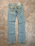 True Religion Vintage Straight Jeans Bootcut lowwaist Billy Super T W24/XS